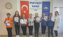 ULUSLARARASI BİLİMİN TEMELLERİ BİLGİ YARIŞMASINDA ARNAVUTKÖY MAVİGÜN KOLEJİ’NDEN BÜYÜK BAŞ...